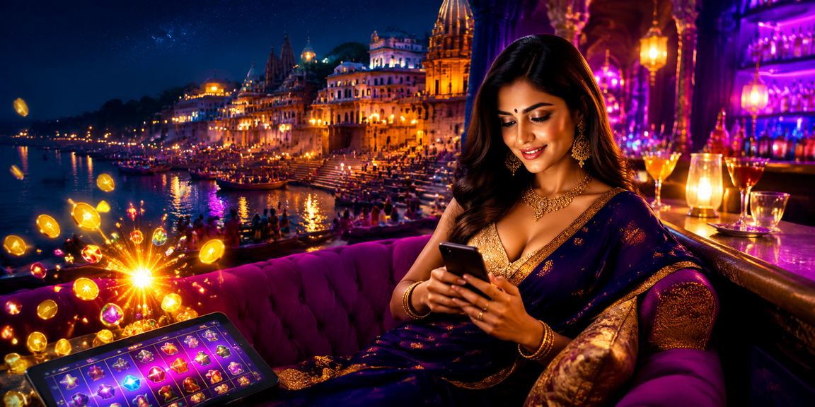 Slot game excitement at Varanasi Ghat with az400
